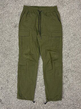 Richie Le Collection 4 Pocket Cargo Pant Olive, Size XL